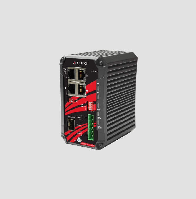 5-Port Industrial Compact Gigabit IEEE 802.3bt PoE++ Unmanaged Ethernet Switch
